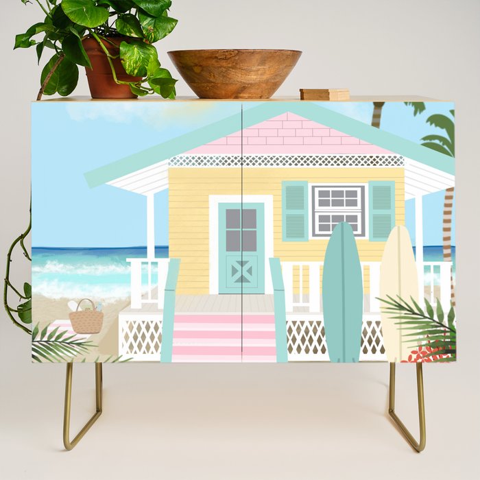 Retro beach house Credenza Gallery Image 1