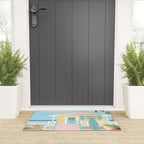 Retro beach house Welcome Mat Gallery Image 3