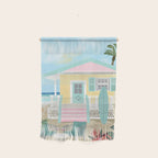 Retro beach house Wall Hanging Gallery Image 1