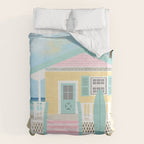 Retro beach house Duvet Cover Gallery Image 6