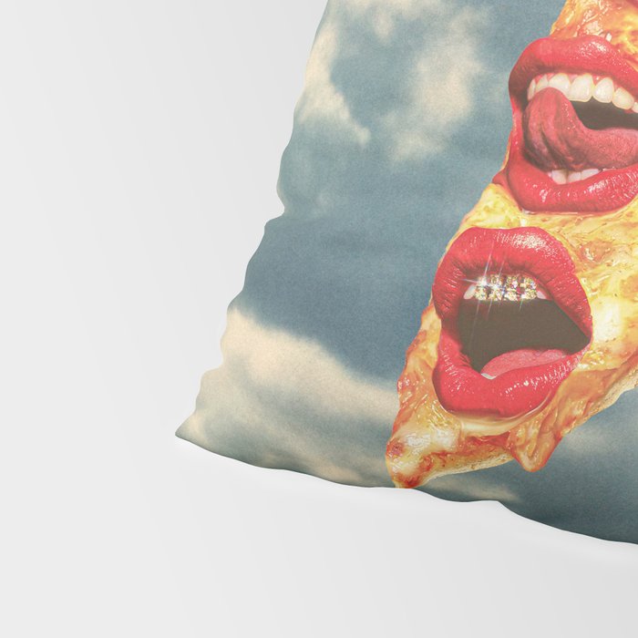 Pizza Euphoria - Pepperoni and Cheese Pillow Sham Gallery Image 4