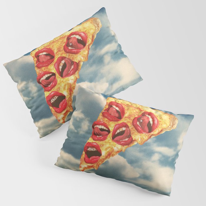 Pizza Euphoria - Pepperoni and Cheese Pillow Sham Gallery Image 1