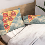 Pizza Euphoria - Pepperoni and Cheese Pillow Sham Gallery Image 2