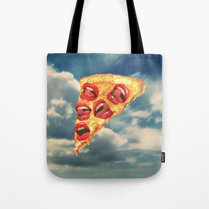Pizza Euphoria - Pepperoni and Cheese Tote Bag Gallery Image 1