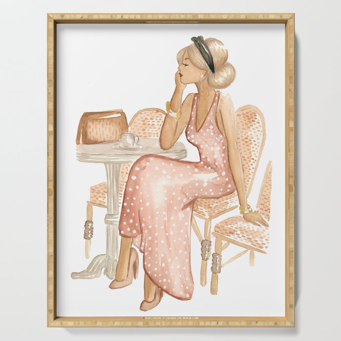 Au Café Serving Tray Gallery Image 1