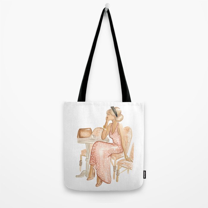 Au Café Tote Bag Gallery Image 2