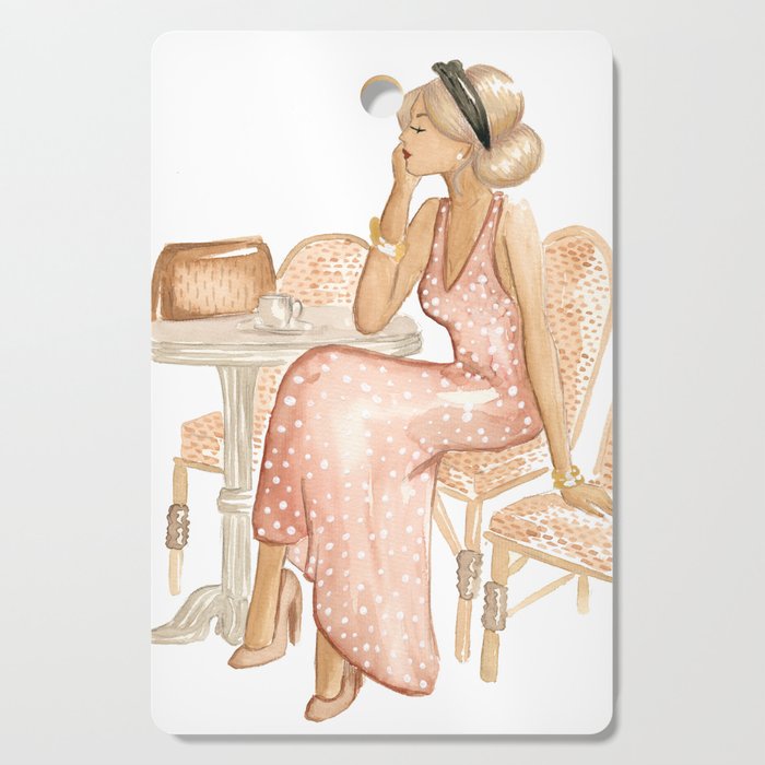 Au Café Cutting Board Gallery Image 1