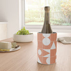 My Favorite Geometric Patterns No.14 - Coral Wine Chiller Gallery Image 4