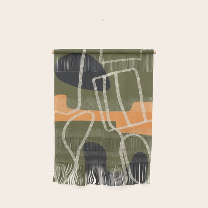 Organic Minimalist Layers 9 Wall Hanging Gallery Image 1
