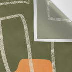 Organic Minimalist Layers 9 Wall Tapestry Gallery Image 3