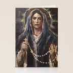 Mother of the Holy Rosary Stationery Card Gallery Image 2