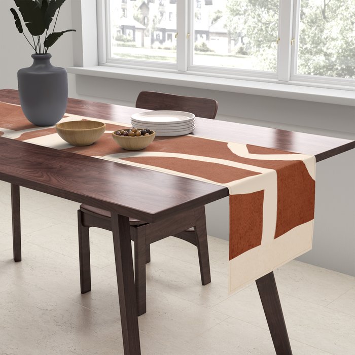 Abstract Lines 2 Table Runner Gallery Image 2