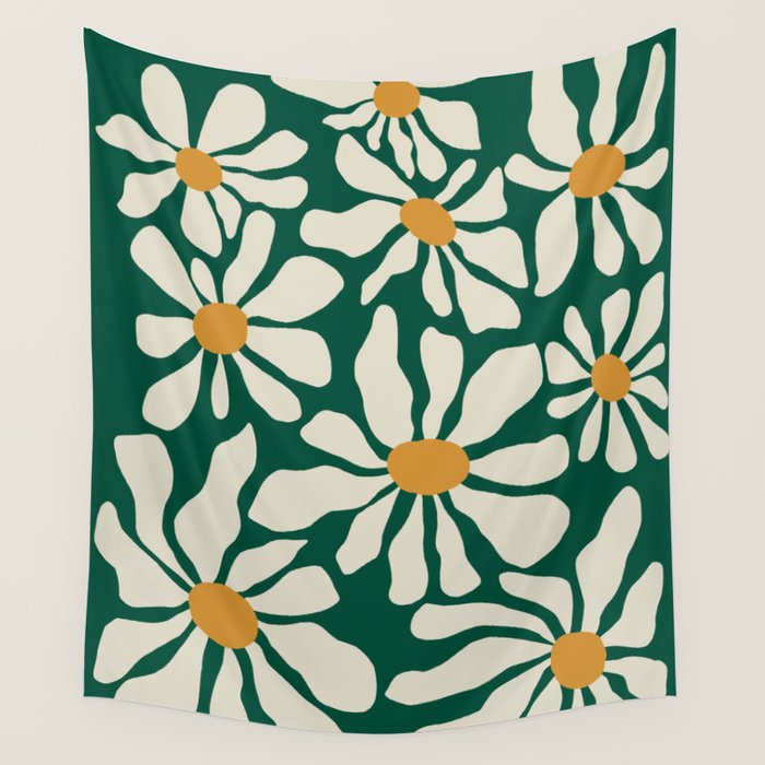 Happy Flora I Wall Tapestry Gallery Image 1