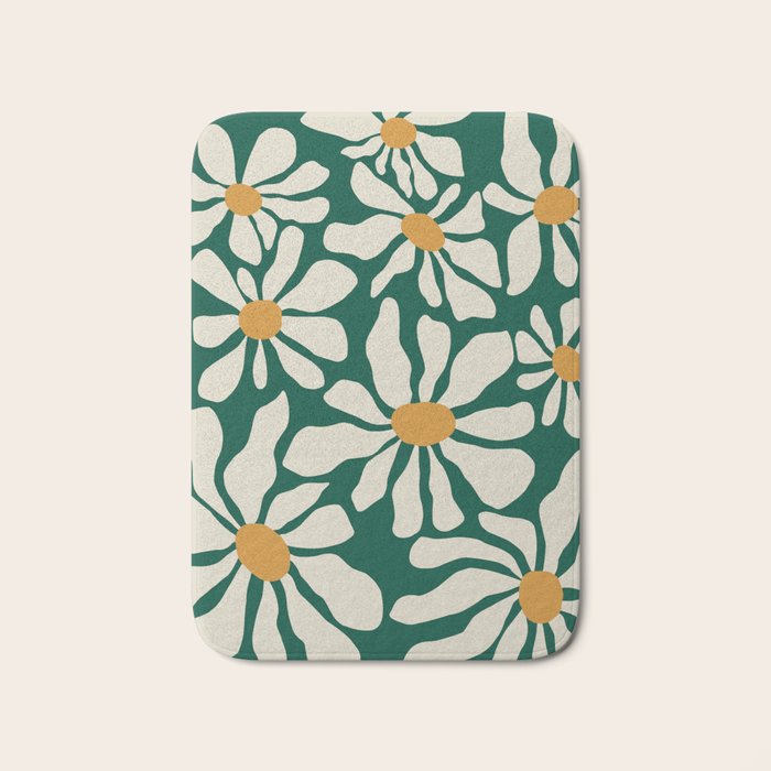 Happy Flora I Bath Mat Gallery Image 1
