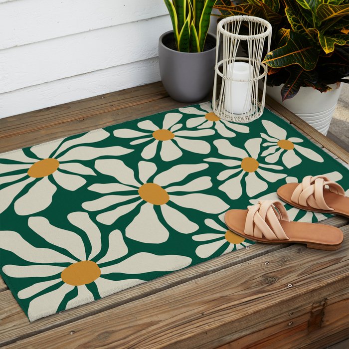 Happy Flora I Outdoor Rug Gallery Image 2