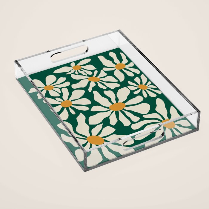 Happy Flora I Acrylic Tray Gallery Image 1