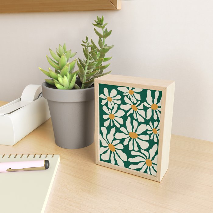 Happy Flora I Mini Art Print Gallery Image 2