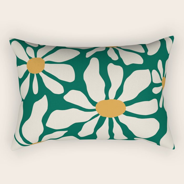 Happy Flora I Rectangular Pillow Gallery Image 2