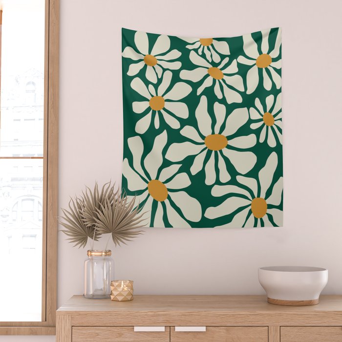 Happy Flora I Wall Tapestry Gallery Image 2
