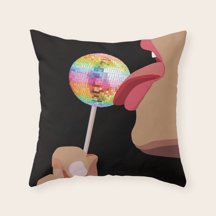 Sweet Sound 6 Throw Pillow Gallery Image 6