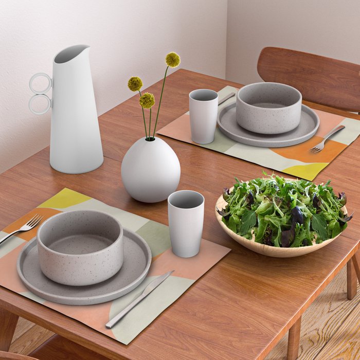 abstraction geometric 3 Placemat Gallery Image 2