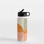 abstraction geometric 3 Water Bottle Gallery Image 1