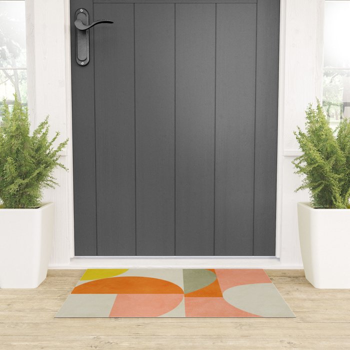 abstraction geometric 3 Welcome Mat Gallery Image 3