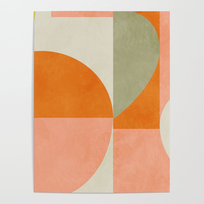 abstraction geometric 3 Poster Gallery Image 1