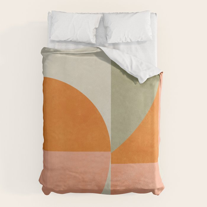 abstraction geometric 3 Duvet Cover Gallery Image 1