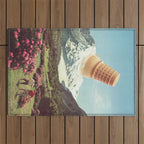 Ice Cream Peak - Mountain Meltdown Outdoor Rug Gallery Image 1