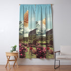 Ice Cream Peak - Mountain Meltdown Window Curtain Gallery Image 5