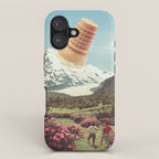 Ice Cream Peak - Mountain Meltdown iPhone Case Gallery Image 1