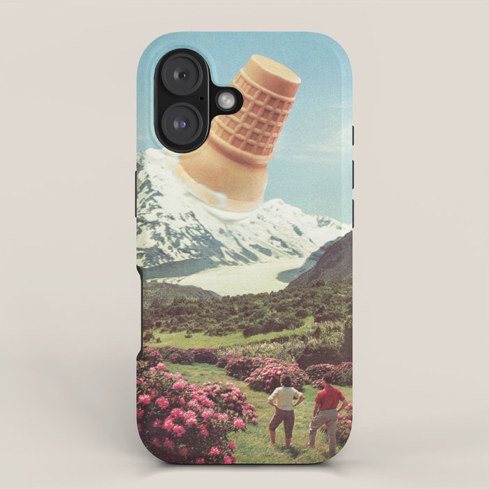 Ice Cream Peak - Mountain Meltdown iPhone Case Gallery Image 1