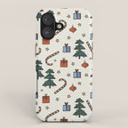 Christmas Pattern #1 iPhone Case Gallery Image 1