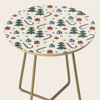 Christmas Pattern #1 Side Table Gallery Image 2