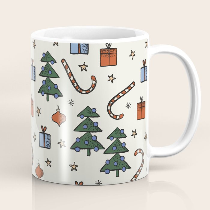 Christmas Pattern #1 Coffee Mug Gallery Image 1