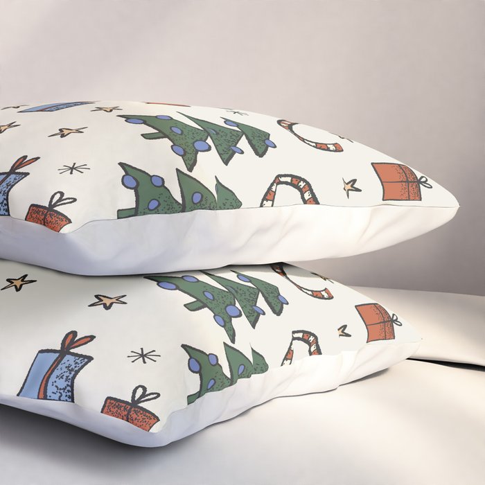 Christmas Pattern #1 Pillow Sham Gallery Image 3