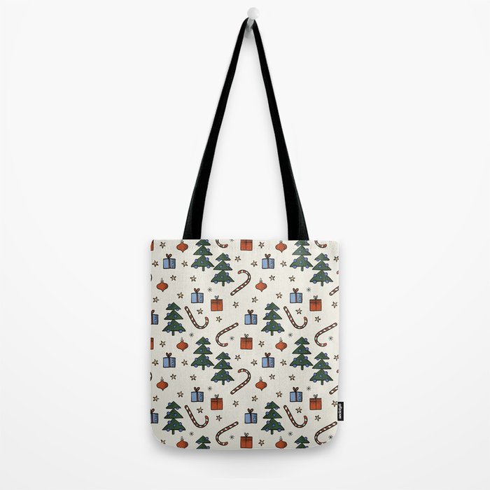 Christmas Pattern #1 Tote Bag Gallery Image 2