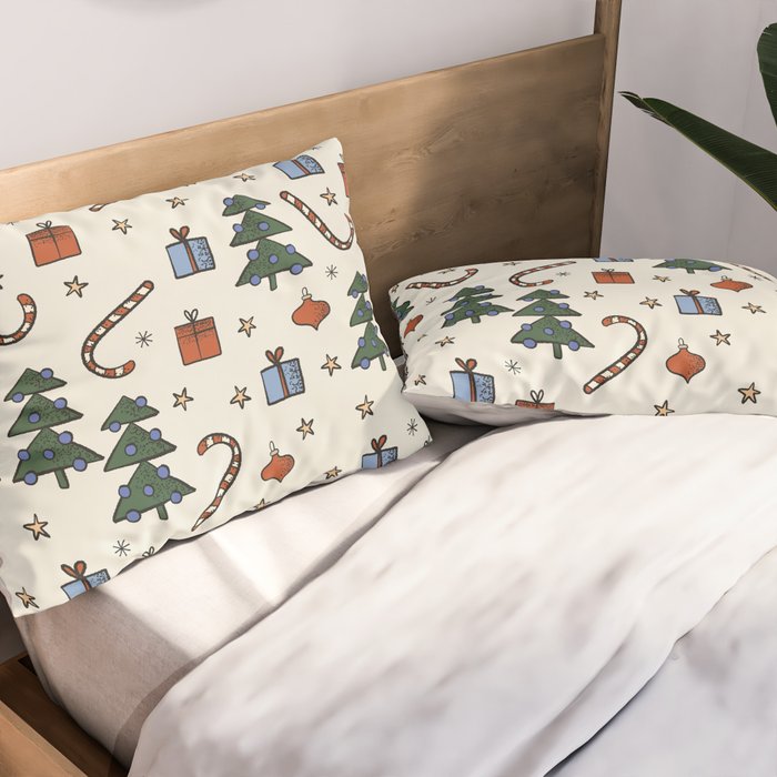 Christmas Pattern #1 Pillow Sham Gallery Image 2