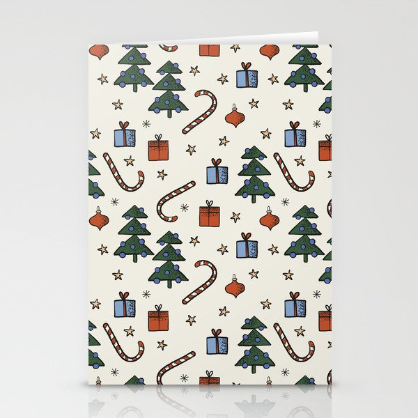 Christmas Pattern #1 Stationery Card Gallery Image 2