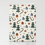 Christmas Pattern #1 Stationery Card Gallery Image 2