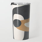 Modern Abstract Shapes 12 Travel Mug Gallery Image 3