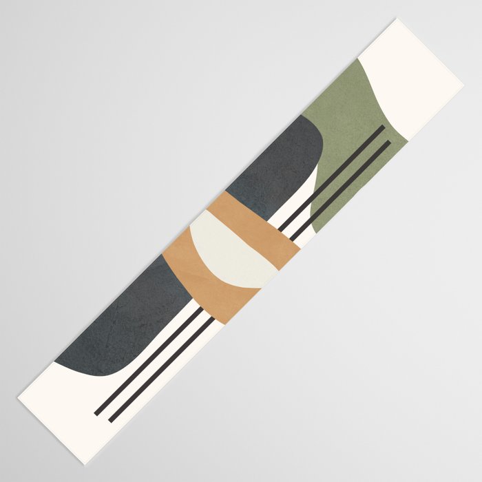 Modern Abstract Shapes 12 Table Runner Gallery Image 3