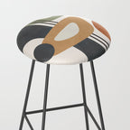 Modern Abstract Shapes 12 Stool Gallery Image 2