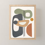 Modern Abstract Shapes 12 Mini Art Print Gallery Image 1