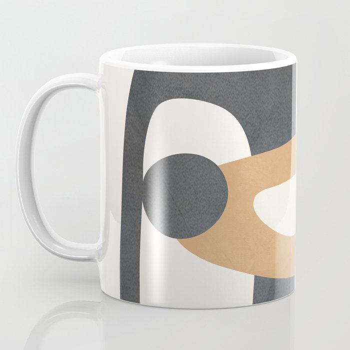 Modern Abstract Shapes 12 Coffee Mug Gallery Image 3