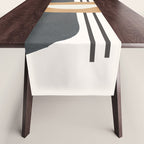 Modern Abstract Shapes 12 Table Runner Gallery Image 1