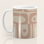 Mid Century Modern Piquet 12 Inspired by PANTONE 17 1230 Color of the Year Mocha Mousse Coffee Mug Gallery Image 3