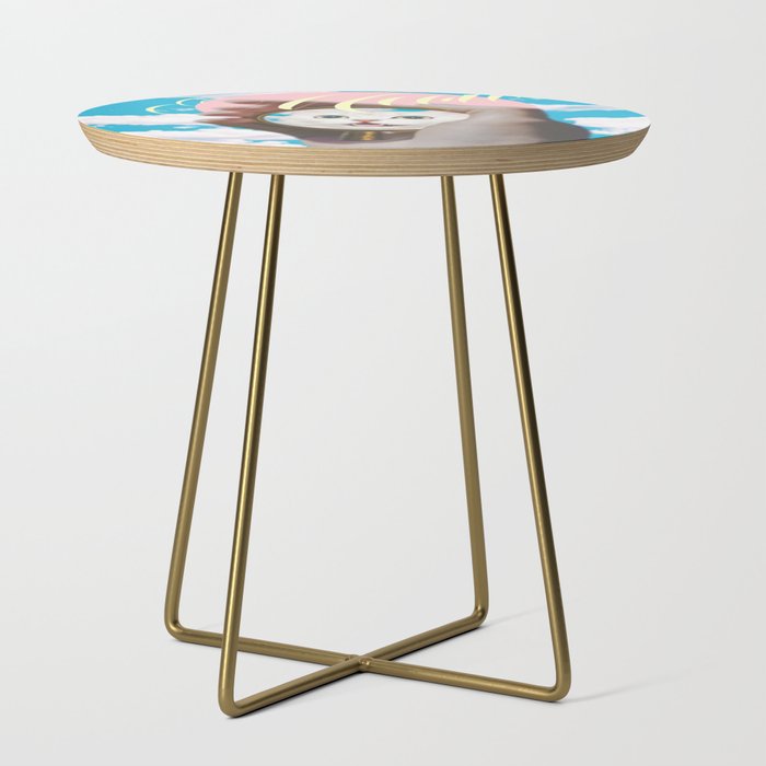 Meow // Cat Transformation Side Table Gallery Image 1