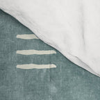 triple dash - dusty blue Comforter Gallery Image 4